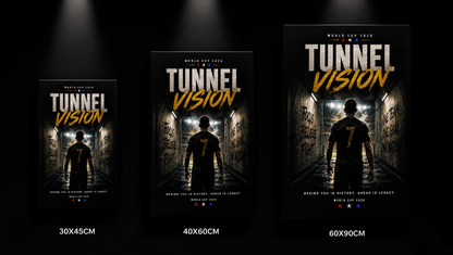 Tunnel Vision - Football Canvas Art