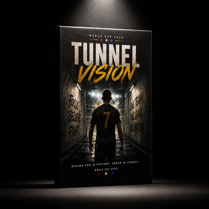 Tunnel Vision - Football Canvas Art